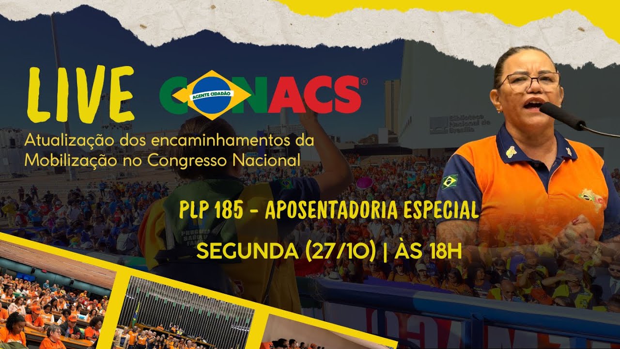 LIVE CONACS | Atualização dos encaminhamentos da Mobilização no Congresso Nacional