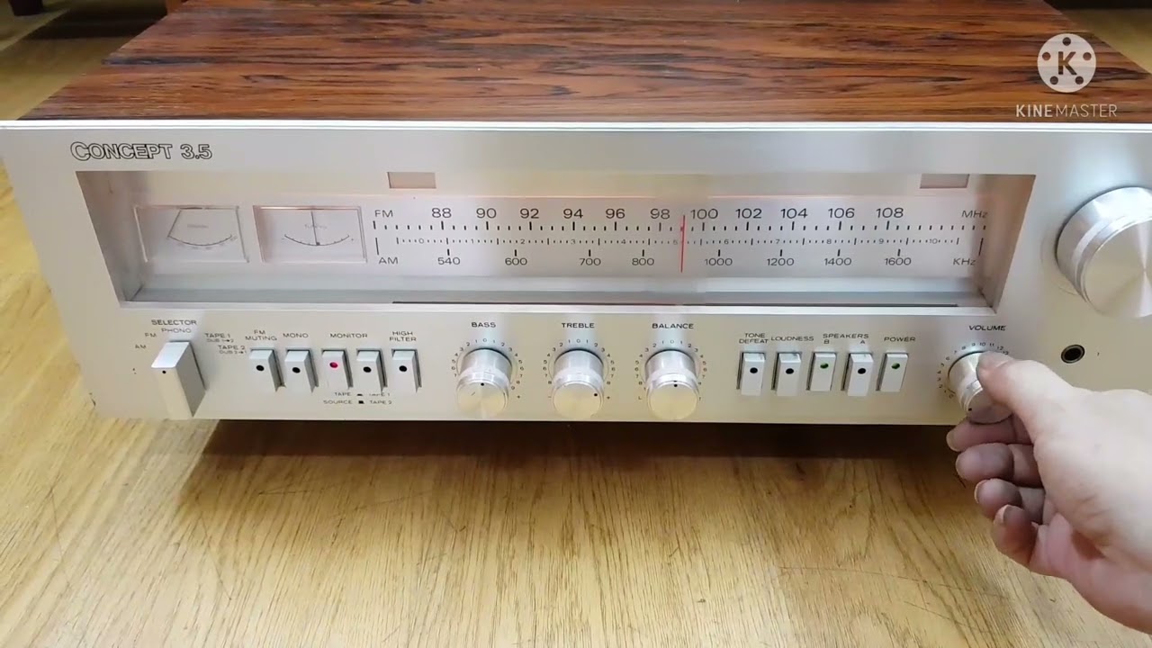 Amp Concept 3.5 đẹp, zin, công suất 400w trị nhiều dòng loa Mỹ, Japan... Liên hệ : 0904997890