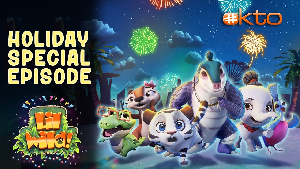 Lil Wild Holiday Special Episode 🎆  | Introducing Kwong the Pangolin! | @mediacorpokto