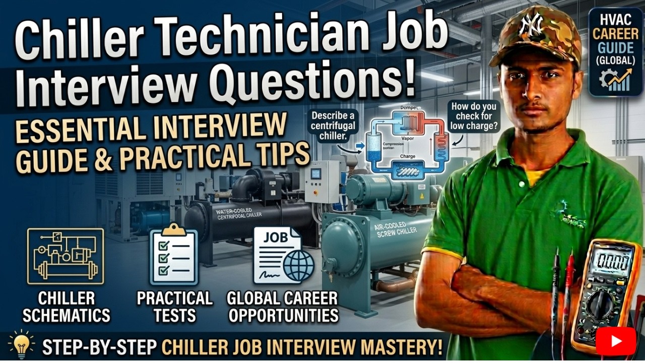 Chiller Technician Job Interview Questions!