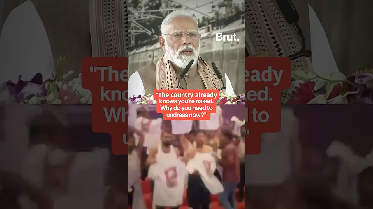 Dirty, naked politics: PM Modi on Youth Congress' protest at AI Summit