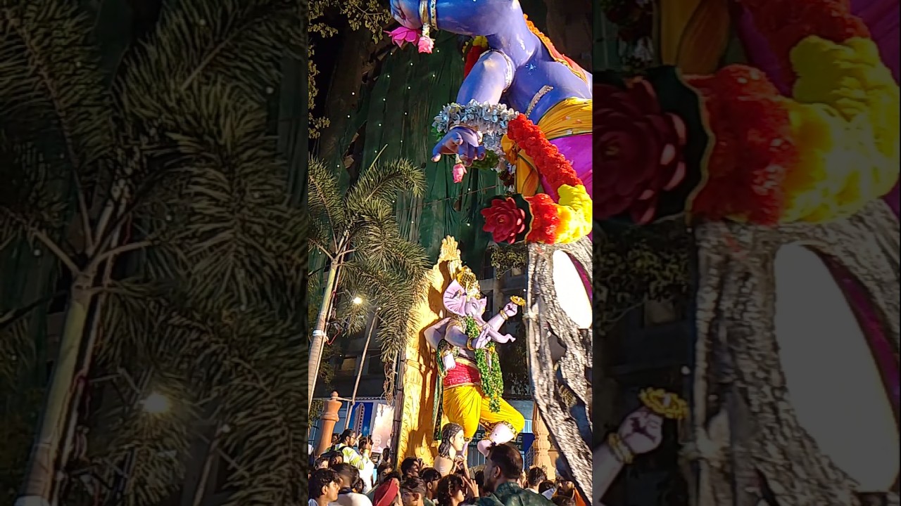 Mumbai cha Raja visarjan 2025 best moments 