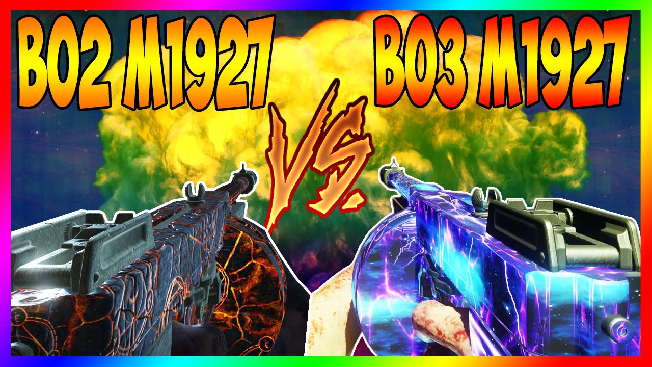 BO2 TOMMYGUN v.s BO3 TOMMYGUN on Round 50 - 