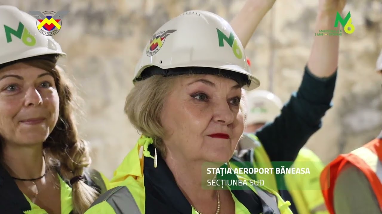 Primul segment de tunel realizat de TBM 