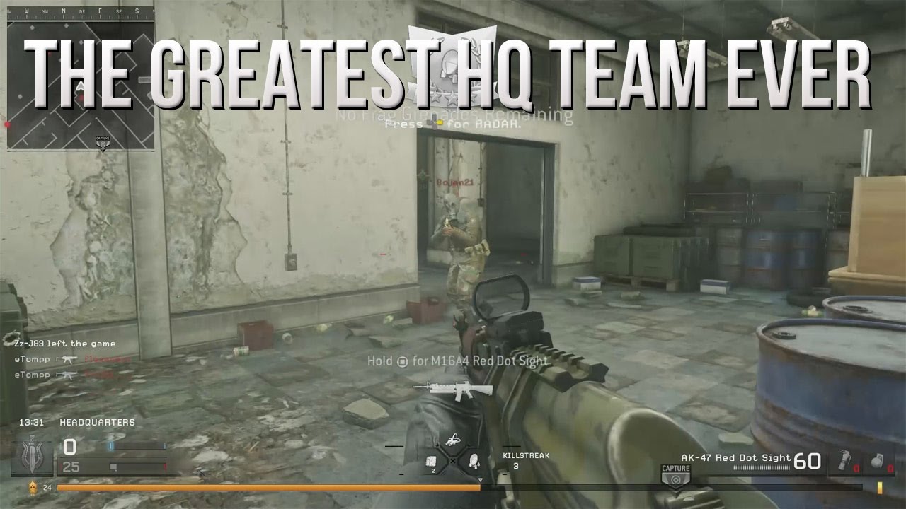 1v6 HQ Game... - iTemp's CoD4: Remastered RTC S1 Ep. 8!