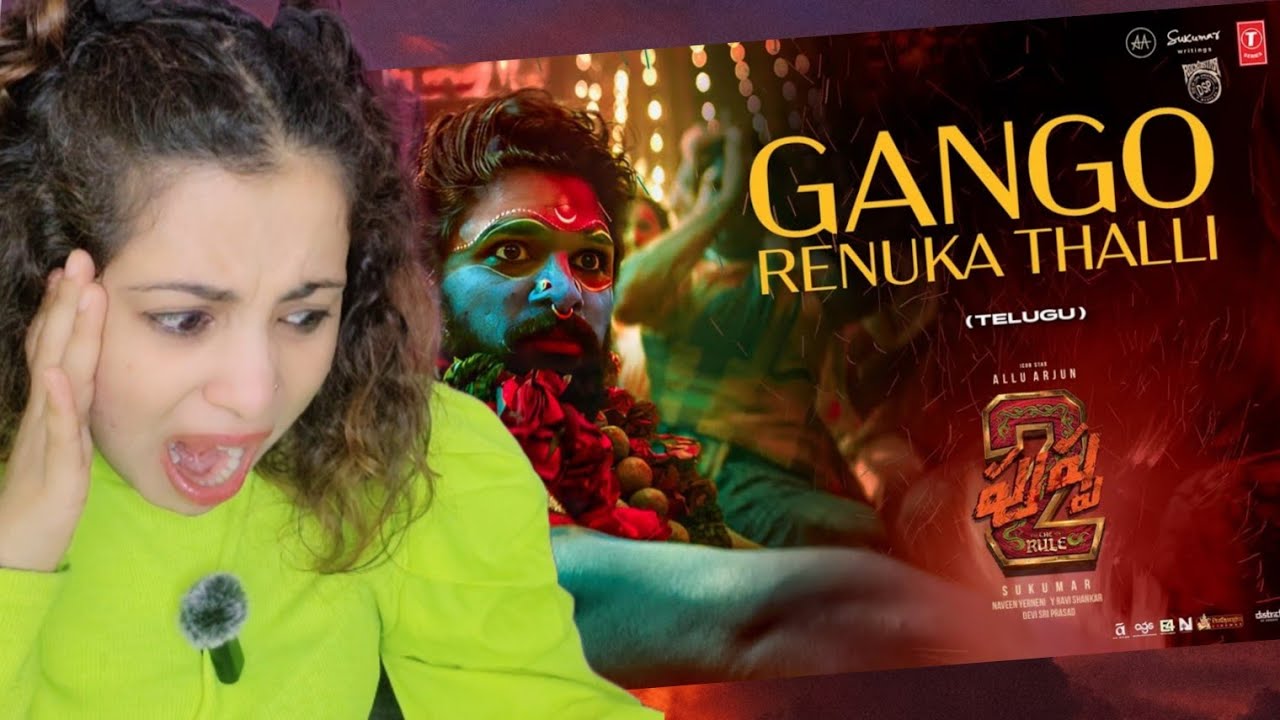 Full Video: Gango Renuka Thalli (Jathara) REACTION | Pushpa 2 The Rule | Allu Arjun | Rashmika | DSP