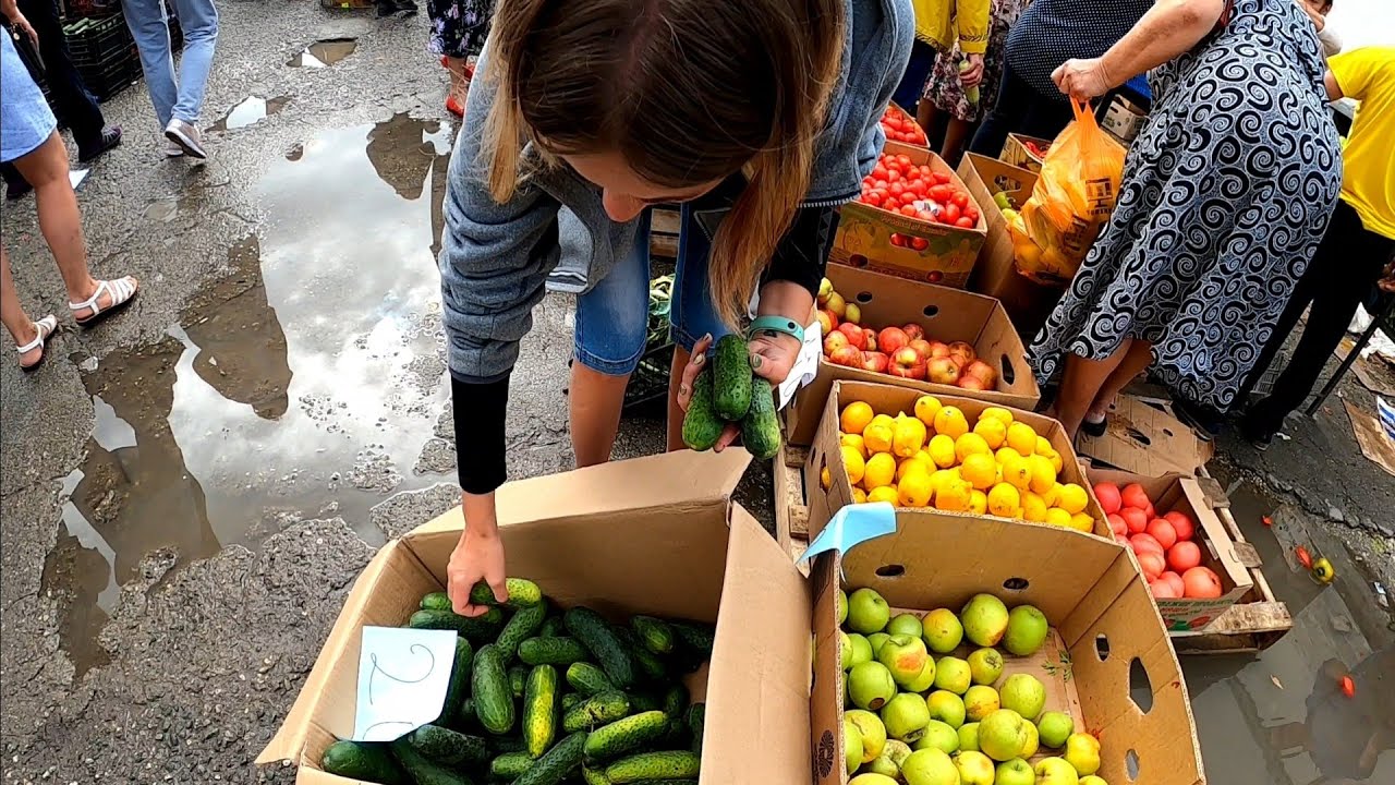 ОБМАН НА РЫНКЕ В АБХАЗИИ - ГАГРА ЦЕНТРАЛЬНЫЙ