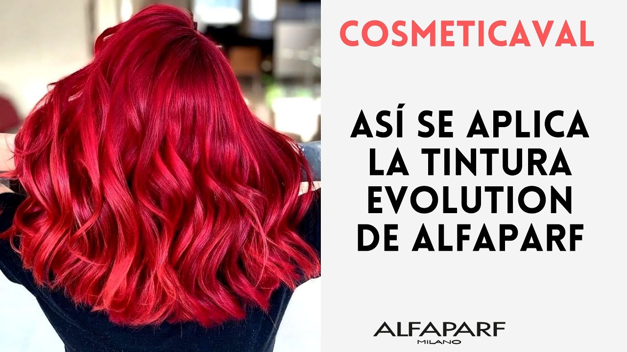 ASÍ SE APLICA LA TINTURA EVOLUTION DE ALFAPARF | COSMETICAVAL