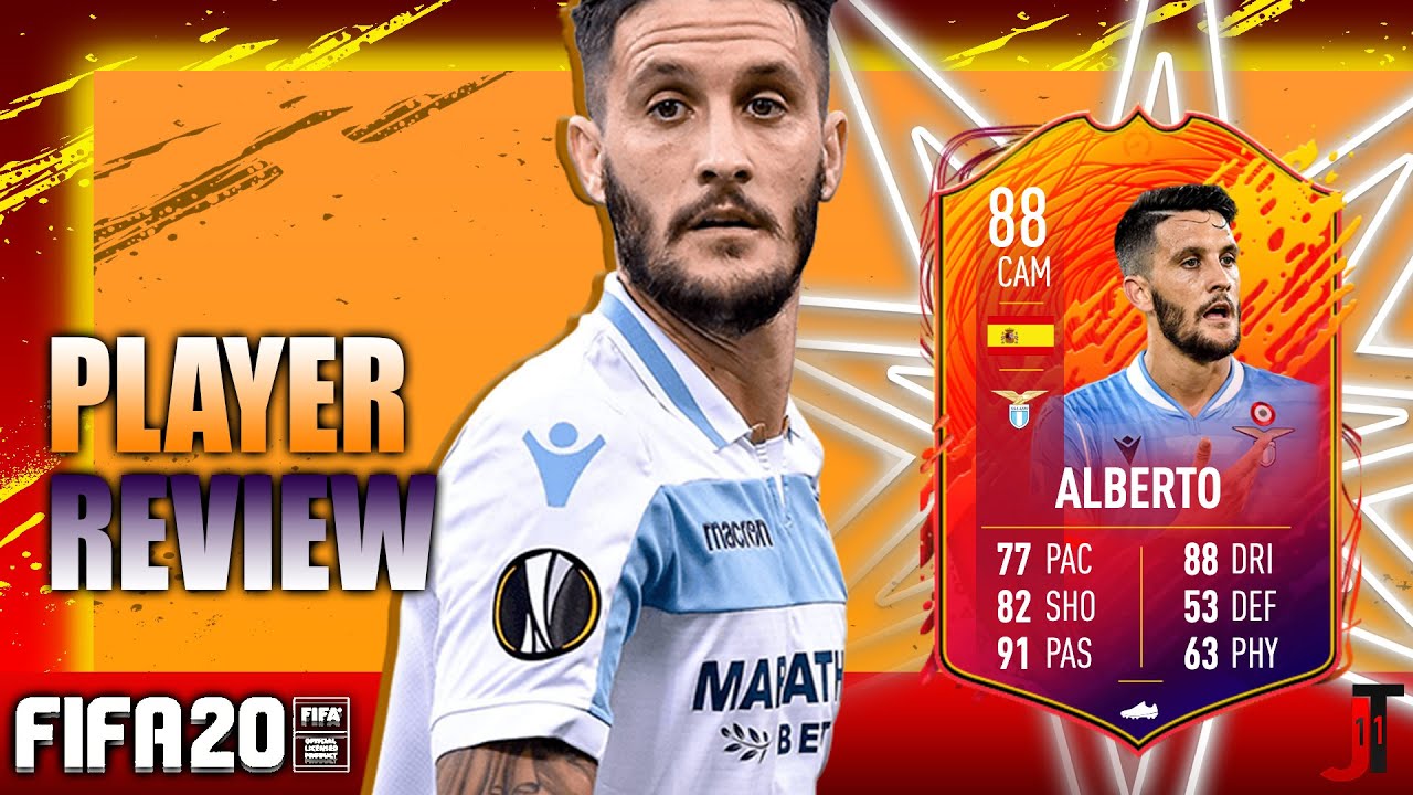 FIFA 20 HEADLINER LUIS ALBERTO 88 PLAYER REVIEW