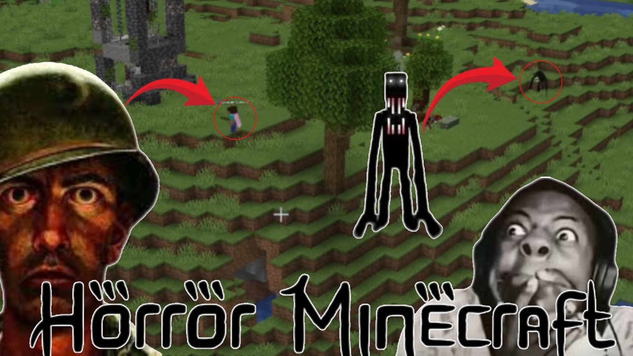 Playing Horror Minecraft