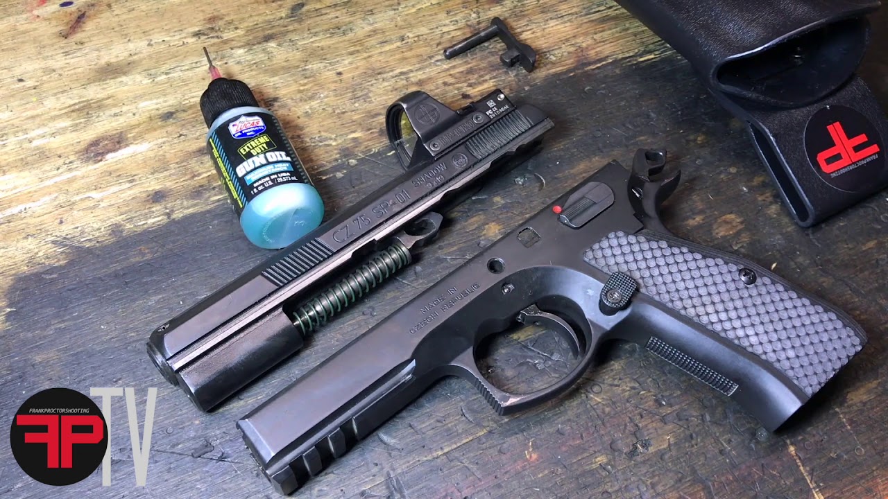 Lucas Extreme Duty Gun Oil on CZ Shadow/Frank Proctor Shooting