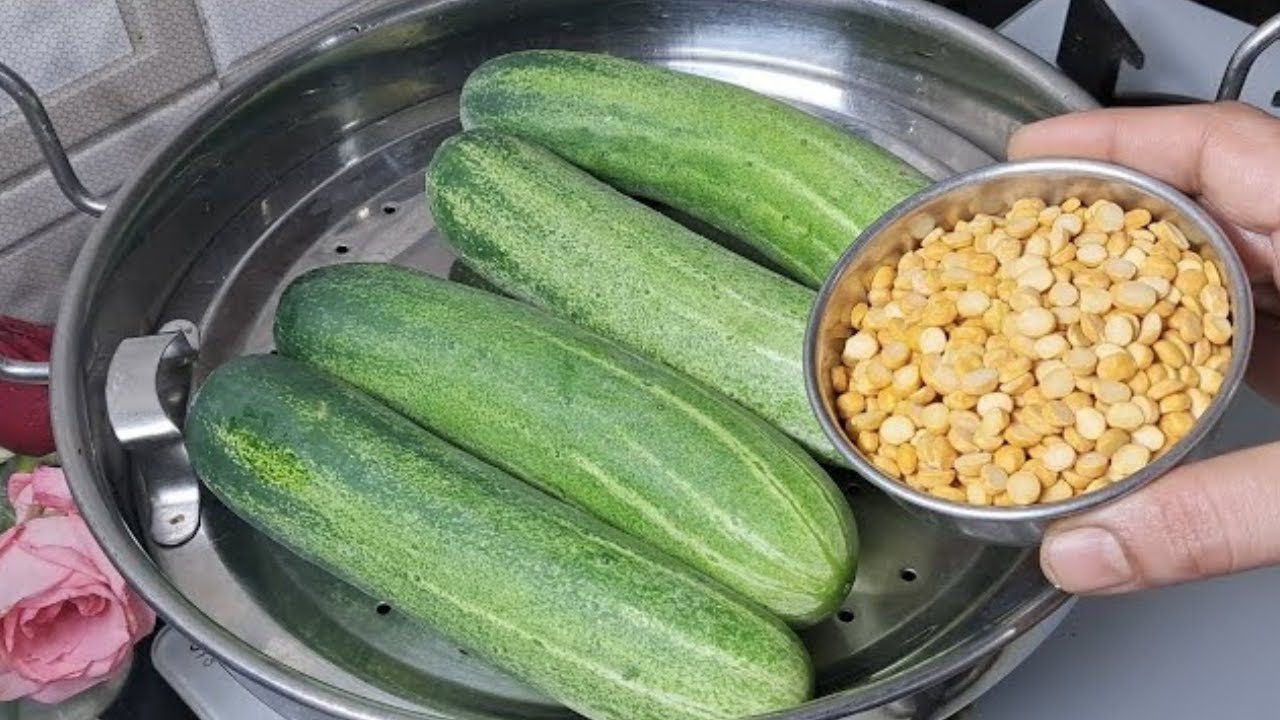 1 ಸೌತೆಕಾಯಿ ಇಂದ ಬಾಯಲ್ಲಿ ನೀರೂರಿಸುವ👉ಯಾವತ್ತು ತಿಂದಿರದ ಹೊಸ ಬ್ರೇಕ್ ಫಾಸ್ಟ್ ಮಾಡಿ ನೋಡಿ👌ತಟ್ಟೆ ಖಾಲಿ ಹೊಟ್ಟೆ ಫುಲ್😋