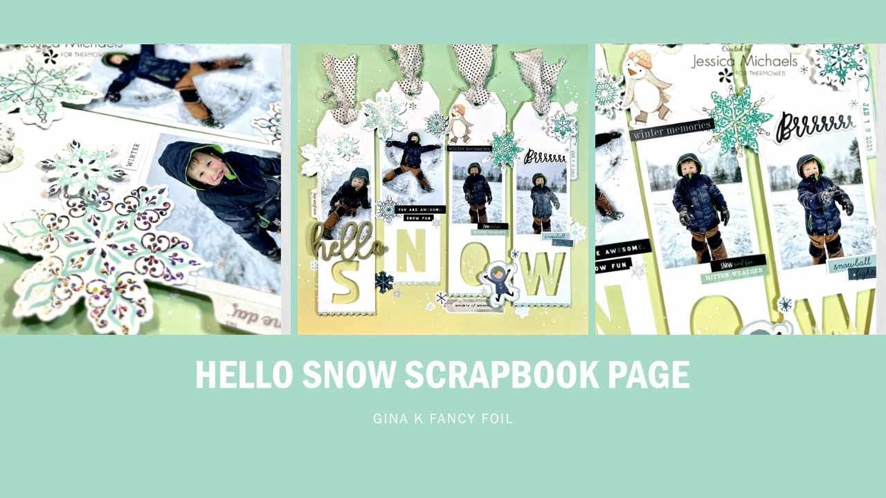 Scrapbooking with Gina K Foil-Mates StampnFoil Bundle!