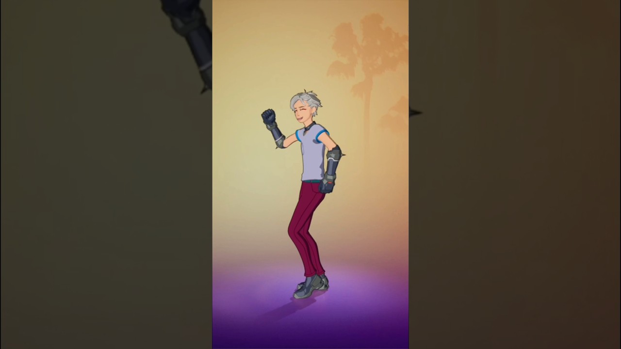 flexy emote in Fortnite with orin