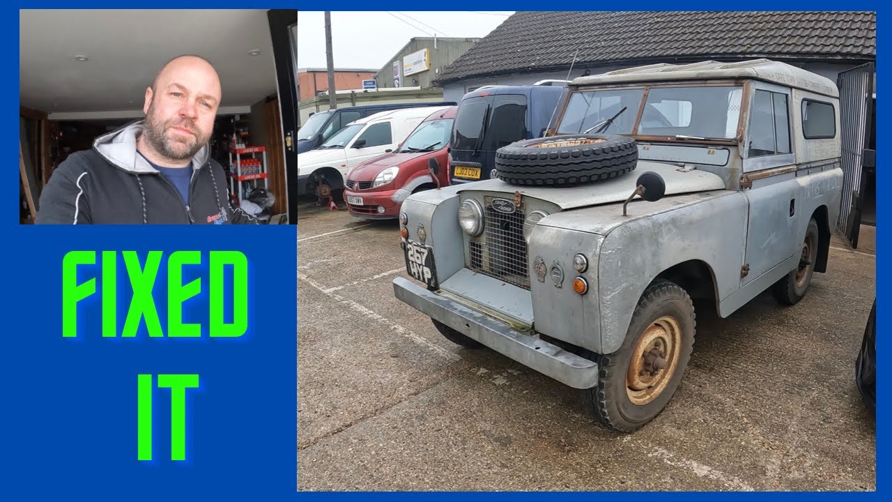 Land Rover Series 2  / Pistons / Workshop Renovation Update / Renault Clio F4R Engine