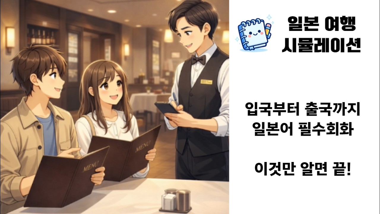 일본 여행 가기 전 꼭 알아야 할 일본어 회화