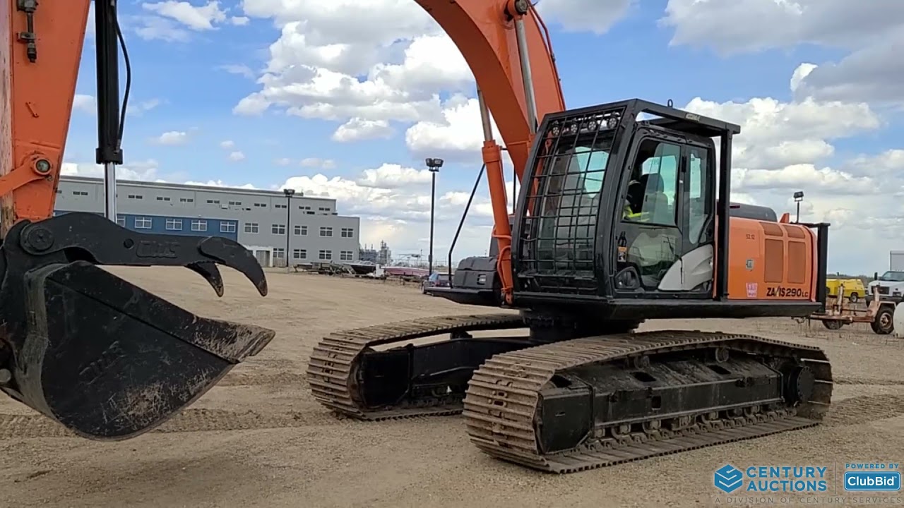 Lot #0266: 2012 Hitachi ZX290LC-5N Excavator | Fort Sask Auction Closes 05/18/2021