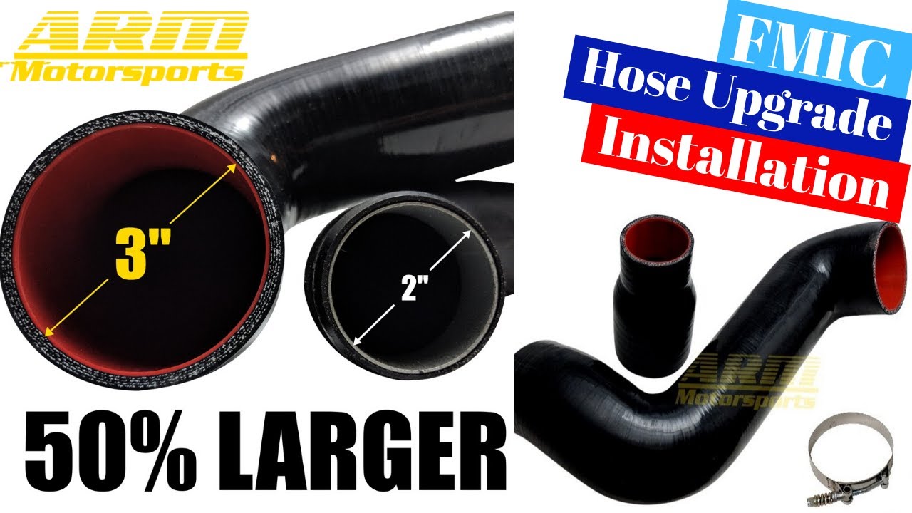 ARM Motorsports FMIC Hose Upgrade Install BMW N54, N55, 335i, 135i, e90, e91, e92, e93