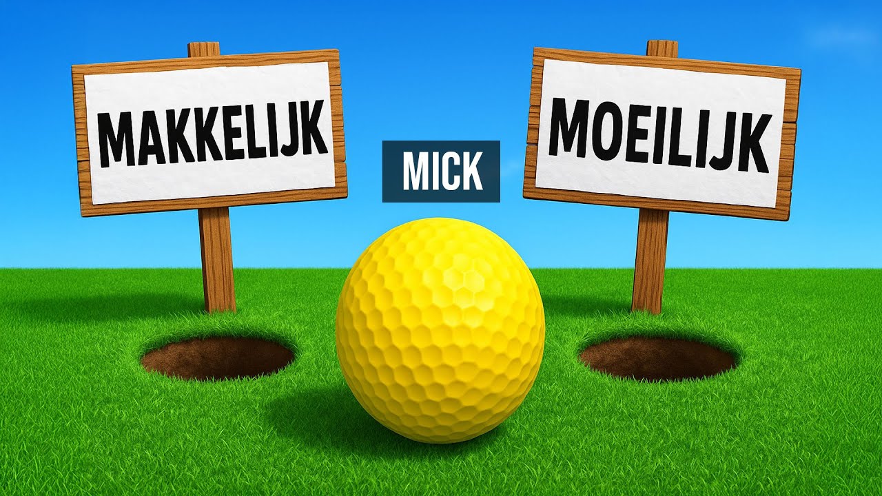 Makkelijk Of Moeilijk In Golf It