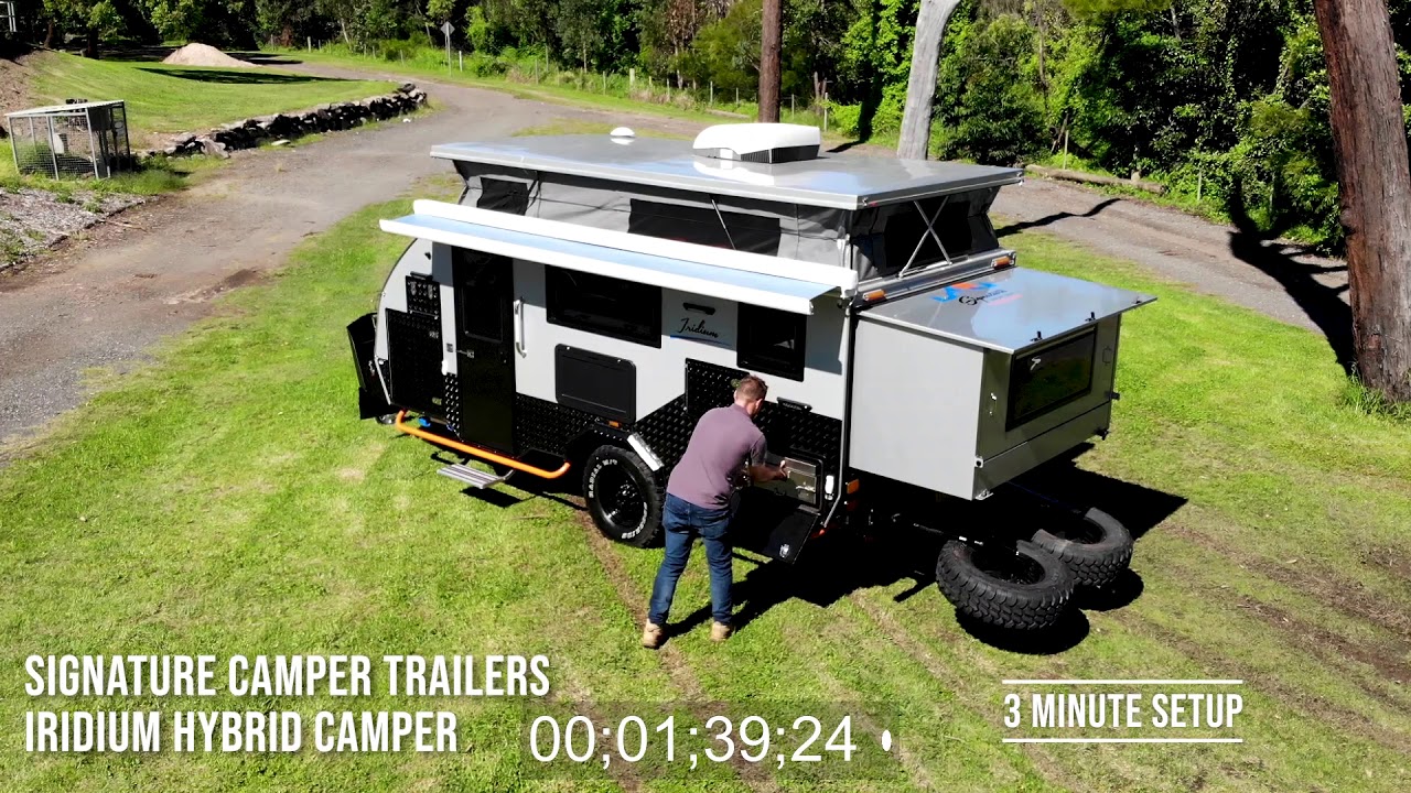Iridium Hybrid Camper 3 Minute Setup