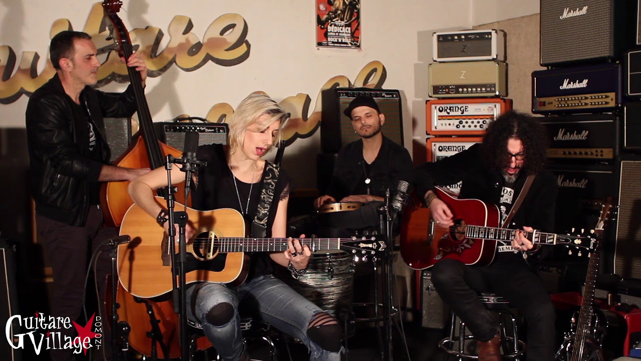 Gaelle Buswel - One Horse Town live chez Guitare Village