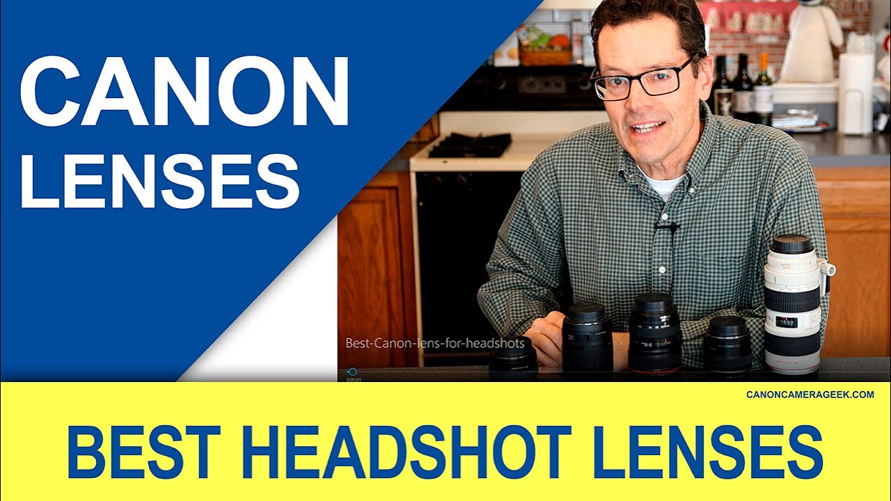 Best Canon Lens for Headshot Portraits