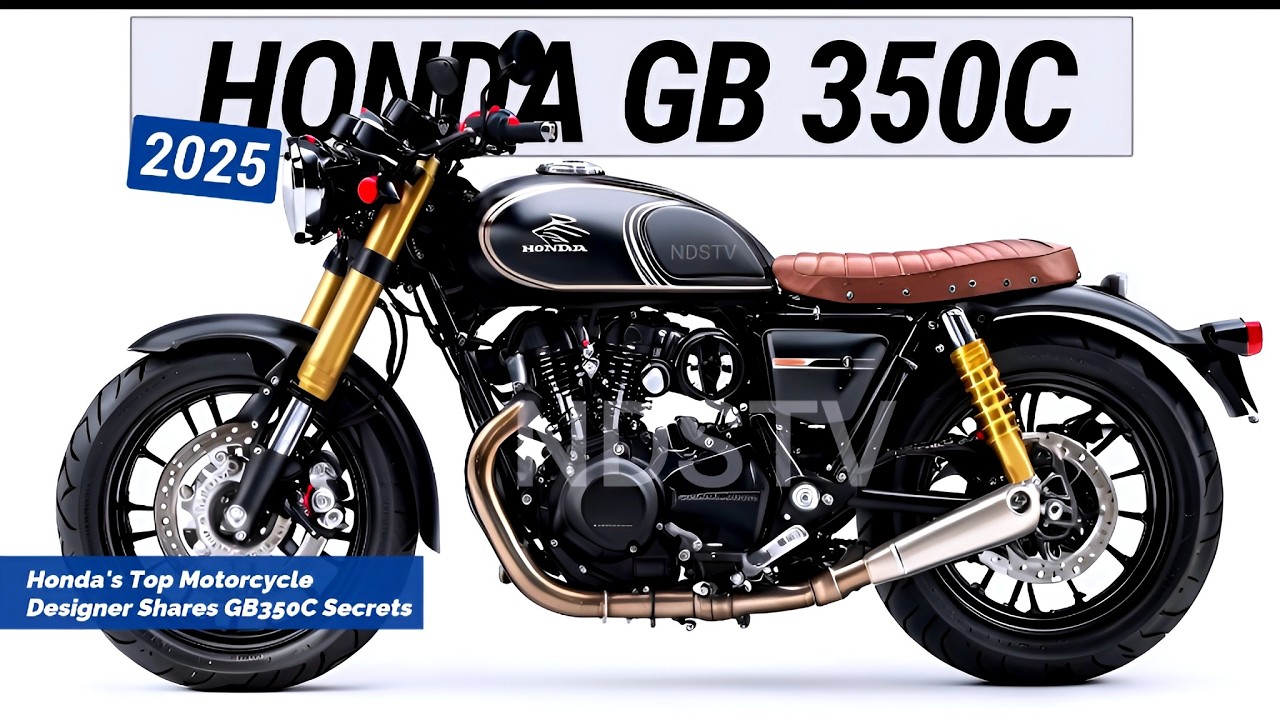 2025 GB350C ANNOUNCED: Honda's Top Motorcycle Designer Shares GB350C Secrets