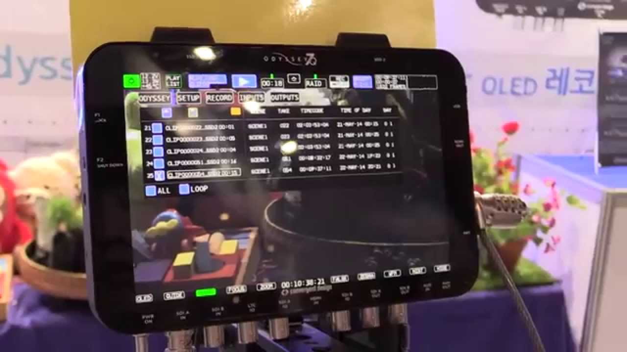 Convergent Design's Odyssey7 / Odyssey7Q : KOBA 2014