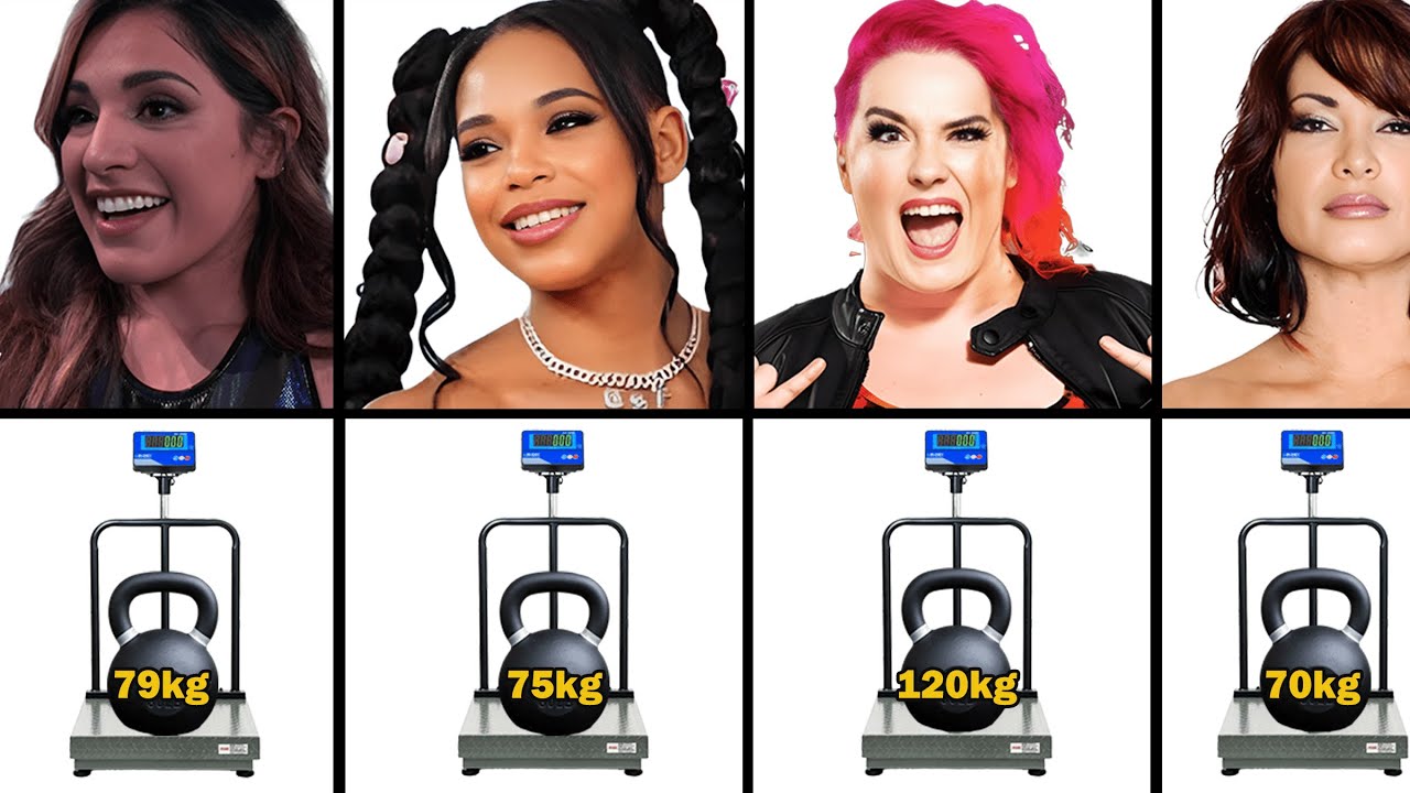 30 Heaviest Female Wrestlers In WWE History