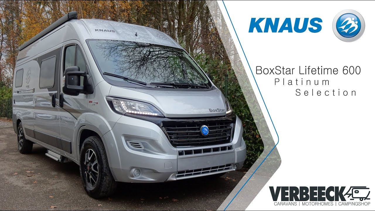 KNAUS BoxStar Lifetime 600 Platinum Selection | 2018