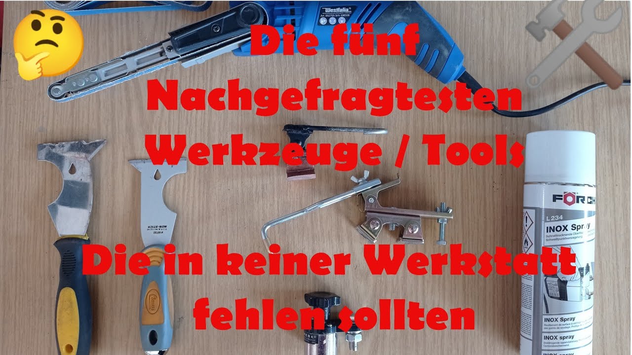 5 Werkzeuge die bei keiner Oldtimer Restauration fehlen sollten - Werkzeugvorstellung