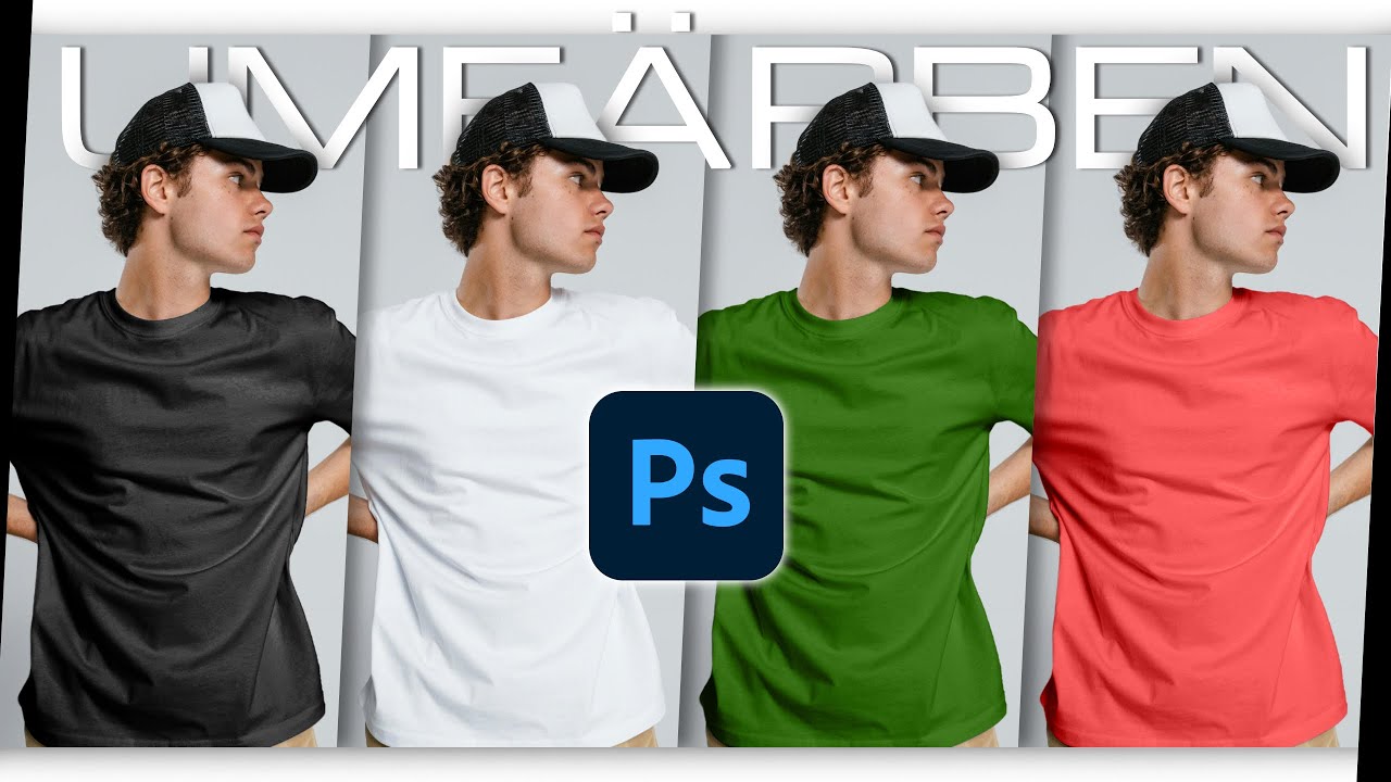 Jede Farbe Beliebig Umfärben | Photoshop Tutorial Deutsch