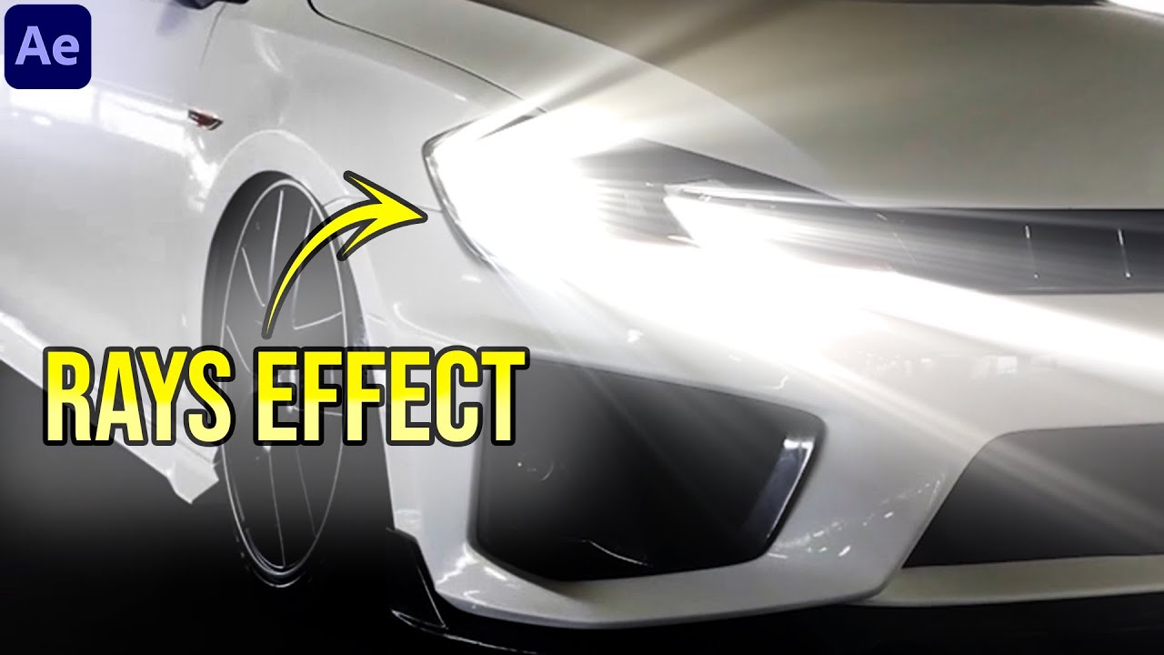 Как создать лучи автомобильных фар в After Effects