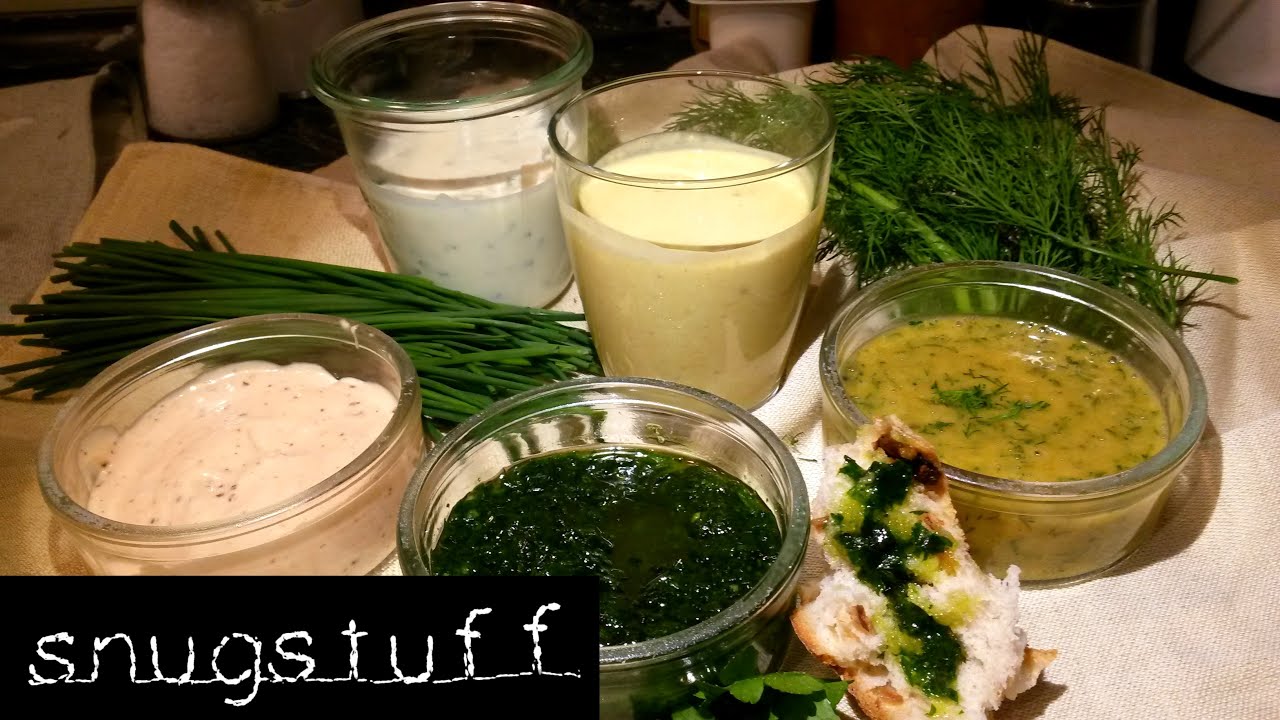 Spanische Salsa Verde // Dip zu Raclette, Fondue, Wraps, Meeresfrüchten // Episode 0021