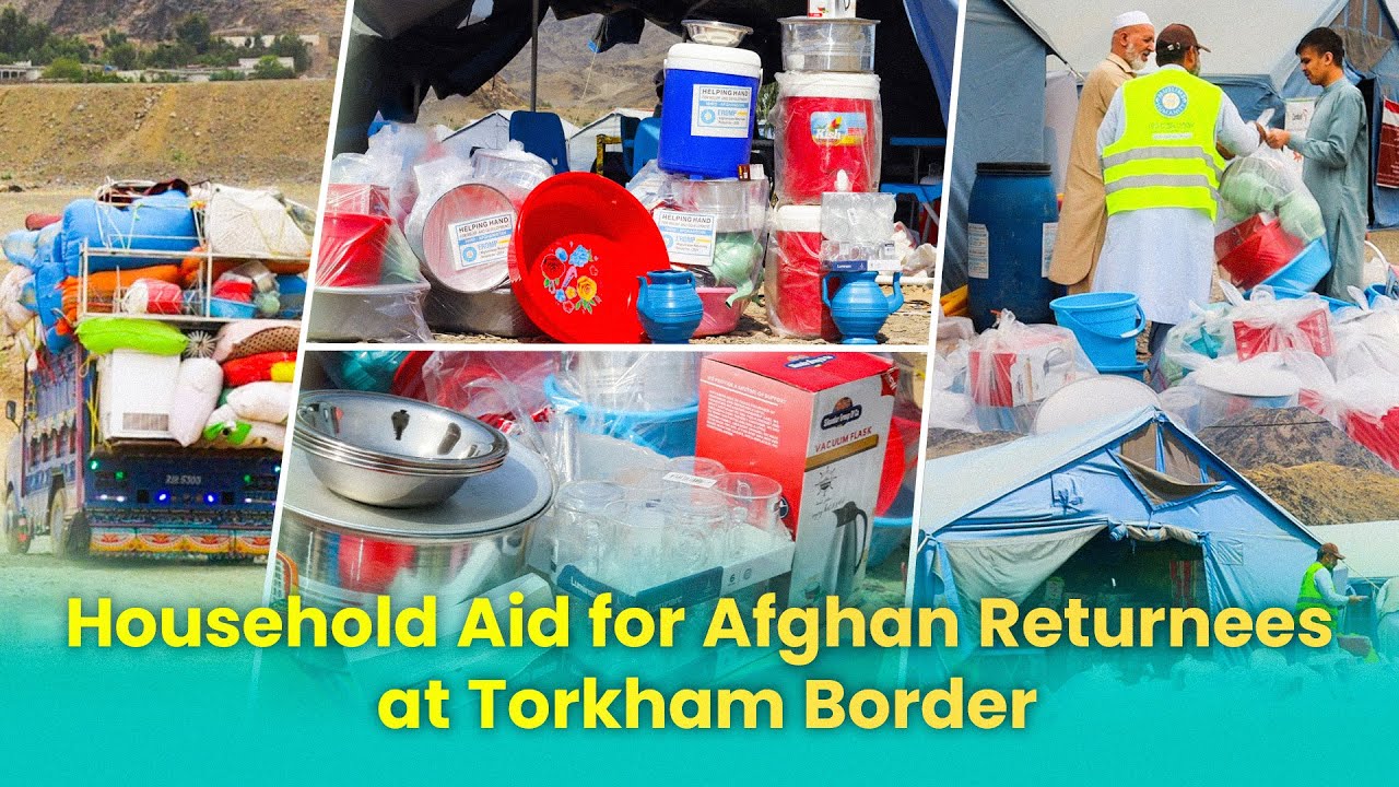 Kitchen Wares Full Packages for Afghan Returnees at Torkham Border | HHRD - AFG