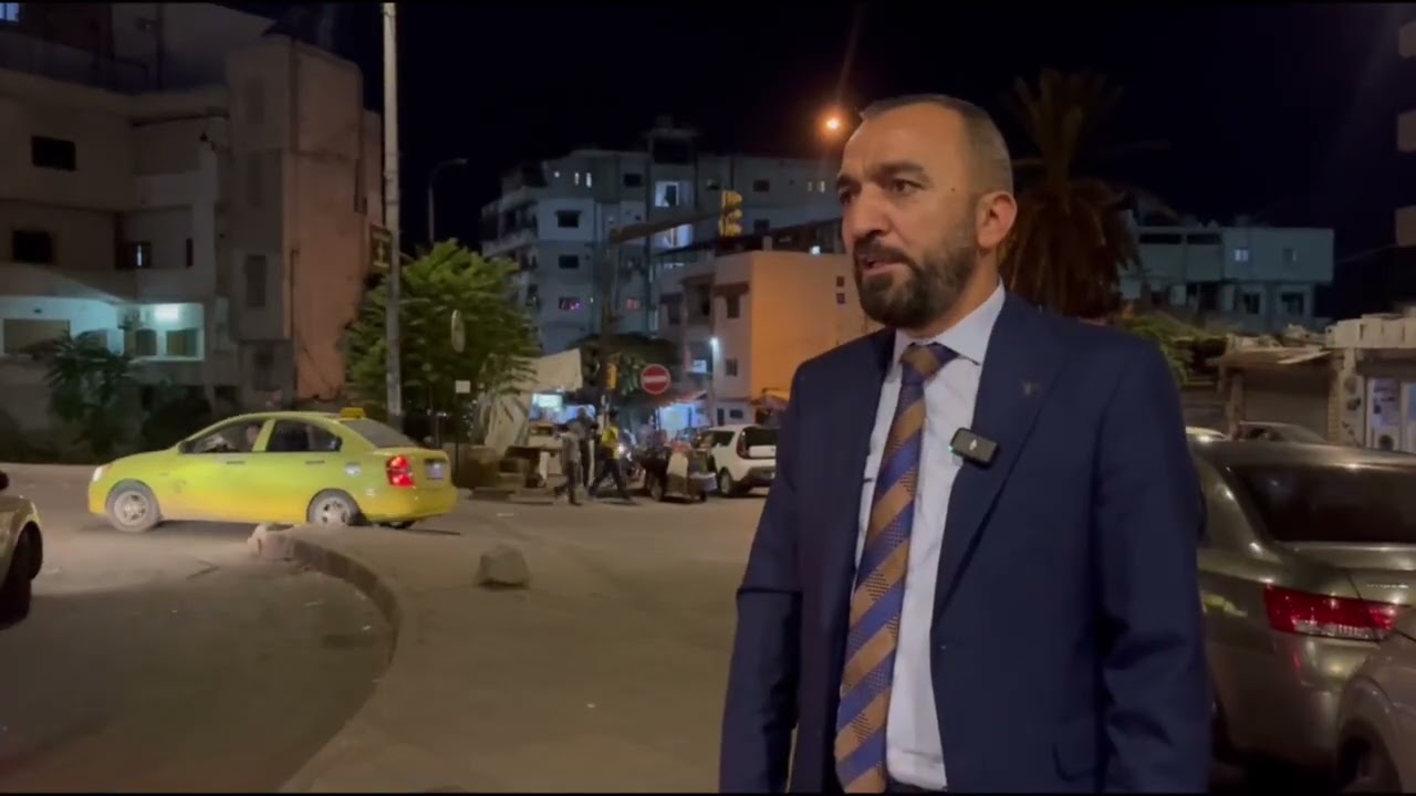 افتتاح مشروع إنارة أوتوستراد ودوار ونفق الثورة في اللاذقية
