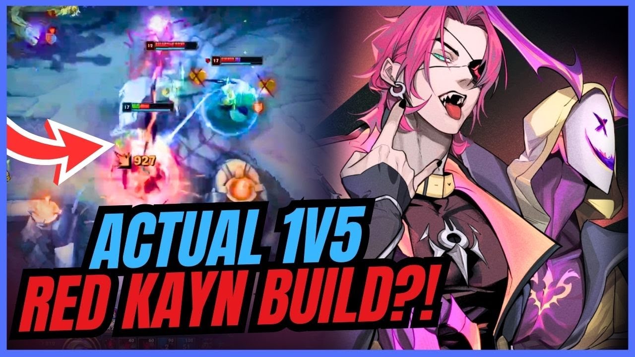 50K DMG DEALT 100K DMG TANKED (RED KAYN DOMINATES WITH THIS BUILD!)