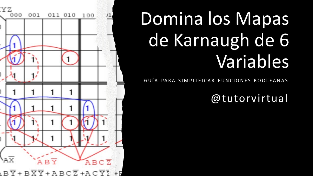 Domina los Mapas de Karnaugh de 5 y 6 Variables: Guía para Simplificar Funciones Booleanas
