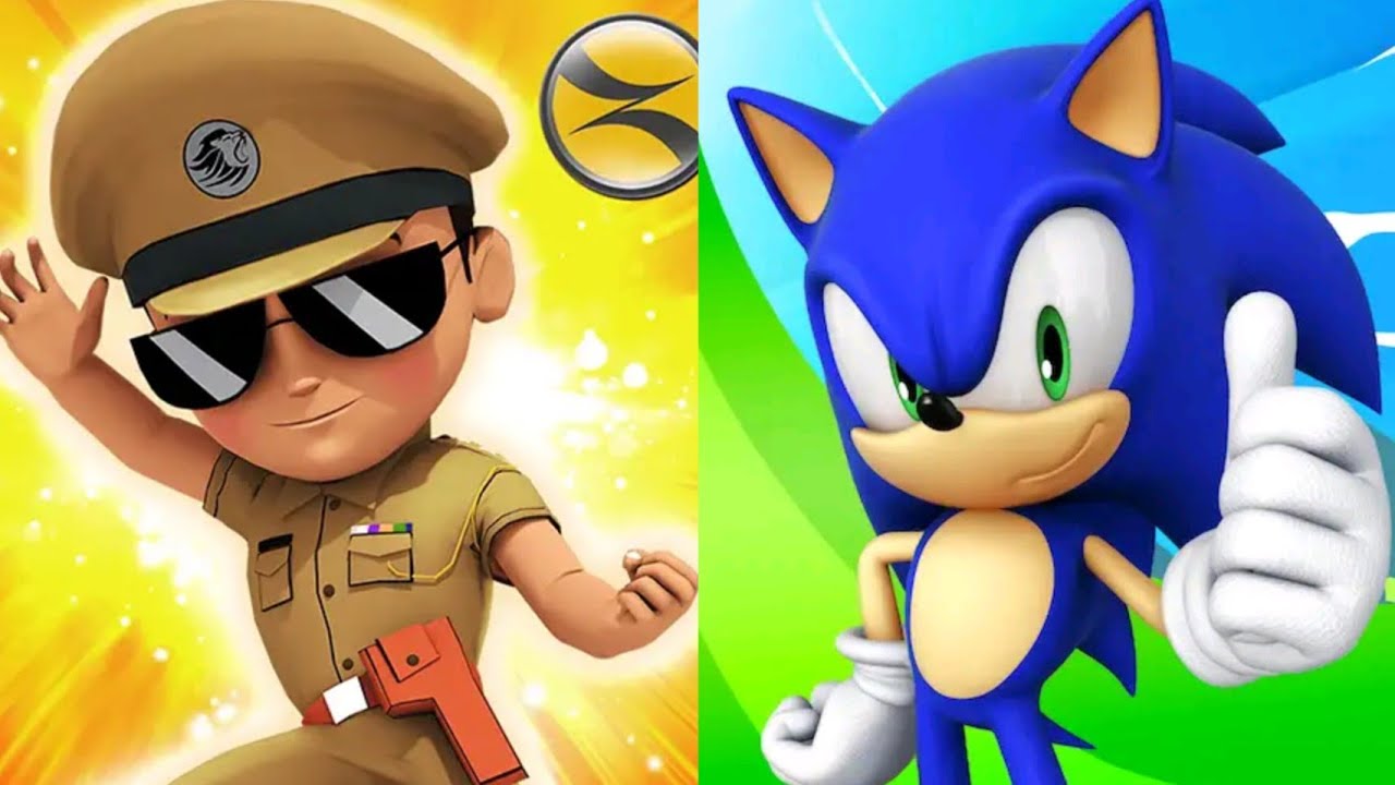Little Singham VS Sonic Dash Game 2026 Gameplay Android,iOS