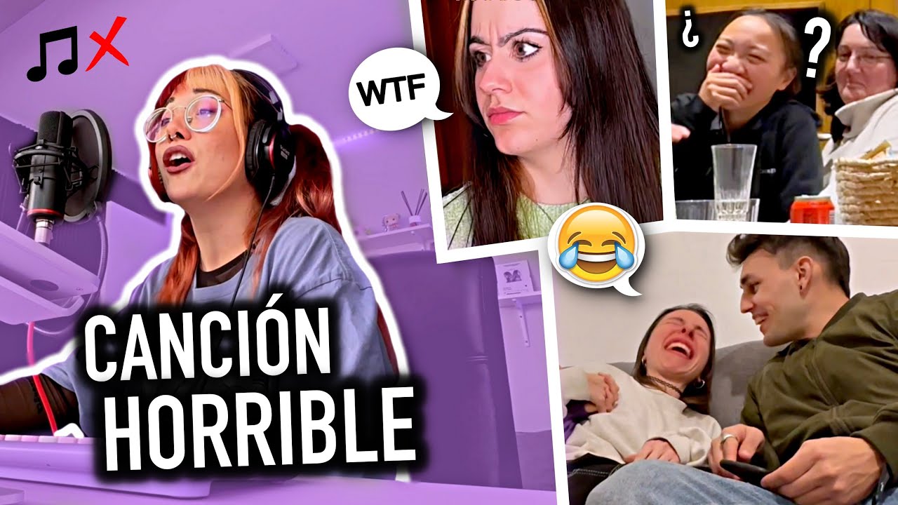 BROMA: Escribo una canción HORRIBLE y digo que es mi NUEVO SINGLE 😂 | Carla Laubalo