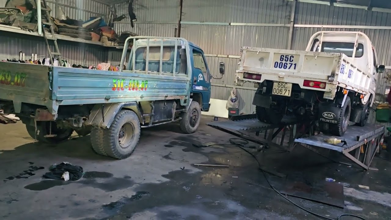 ✅️ mới về 1 cập xe tải máy Dầu  1 tấn và 1t5 bà con nào cần ip e ngon nhe. Bao hoàng thiện giá 6x 7x
