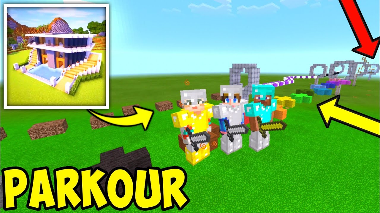 Multiplayer Parkour In Craft World 2024 Gameplay Walkthrough | Craft World - Master Block 3d