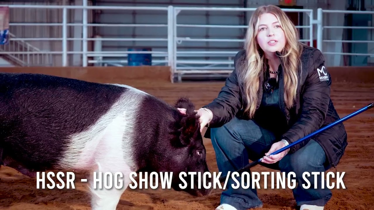 US Whip Hog Show Stick | Durable Grip & Smooth Control