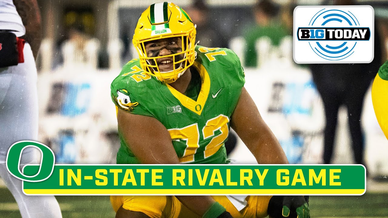 What the Oregon St. Rivalry Means to Iapani Laloulu & His Favorite Moment this Season | B1G Today