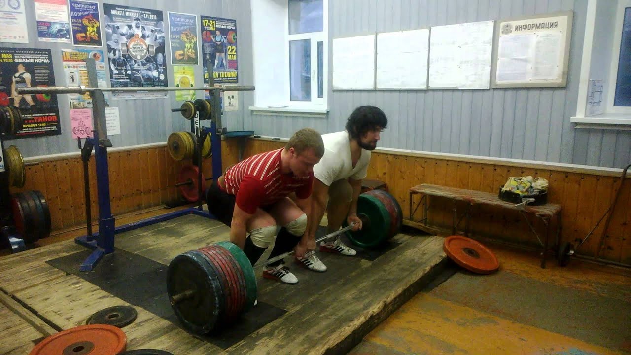 Тяга 500  кг / Deadlift 1102 lbs