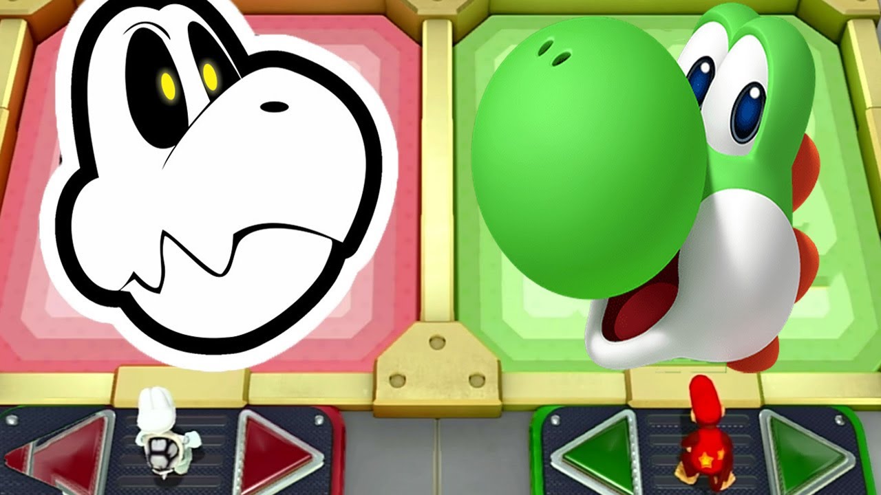 Super Mario Party / Minigame / Dry Bones vs Yoshi vs Donkey Kong vs Diddy Kong /Adreanna