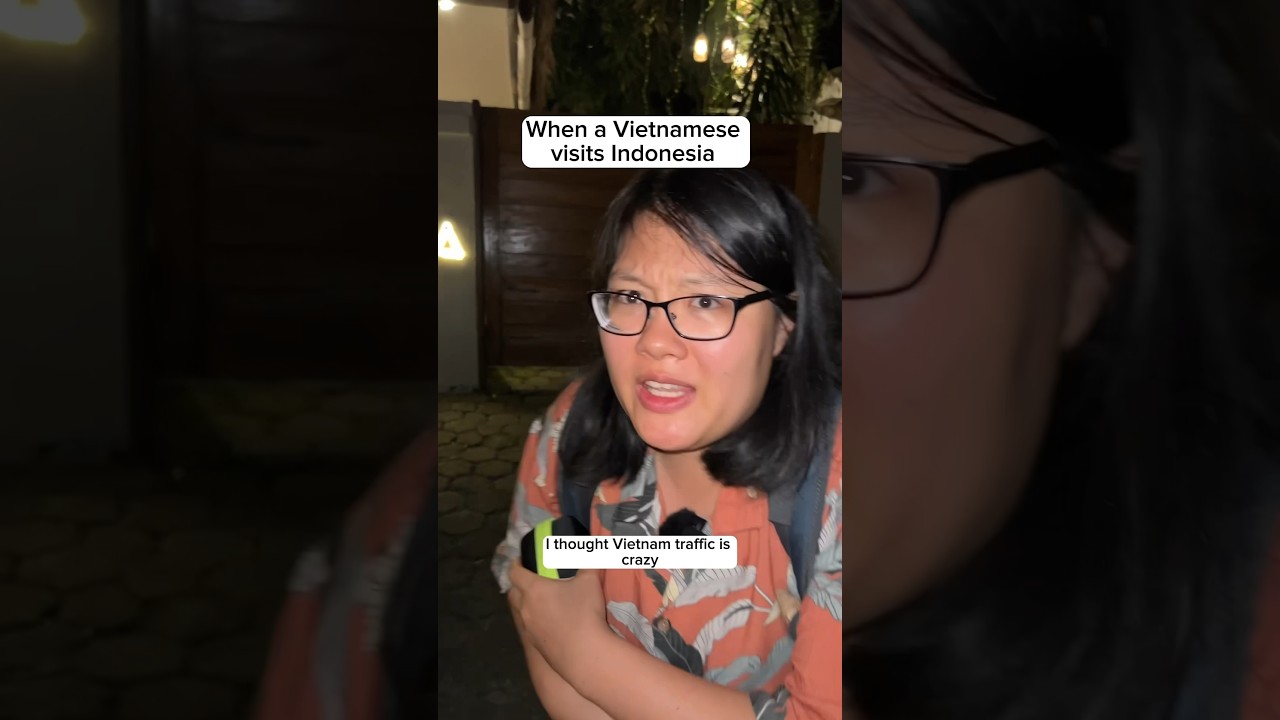 When a Vietnamese visits Indonesia