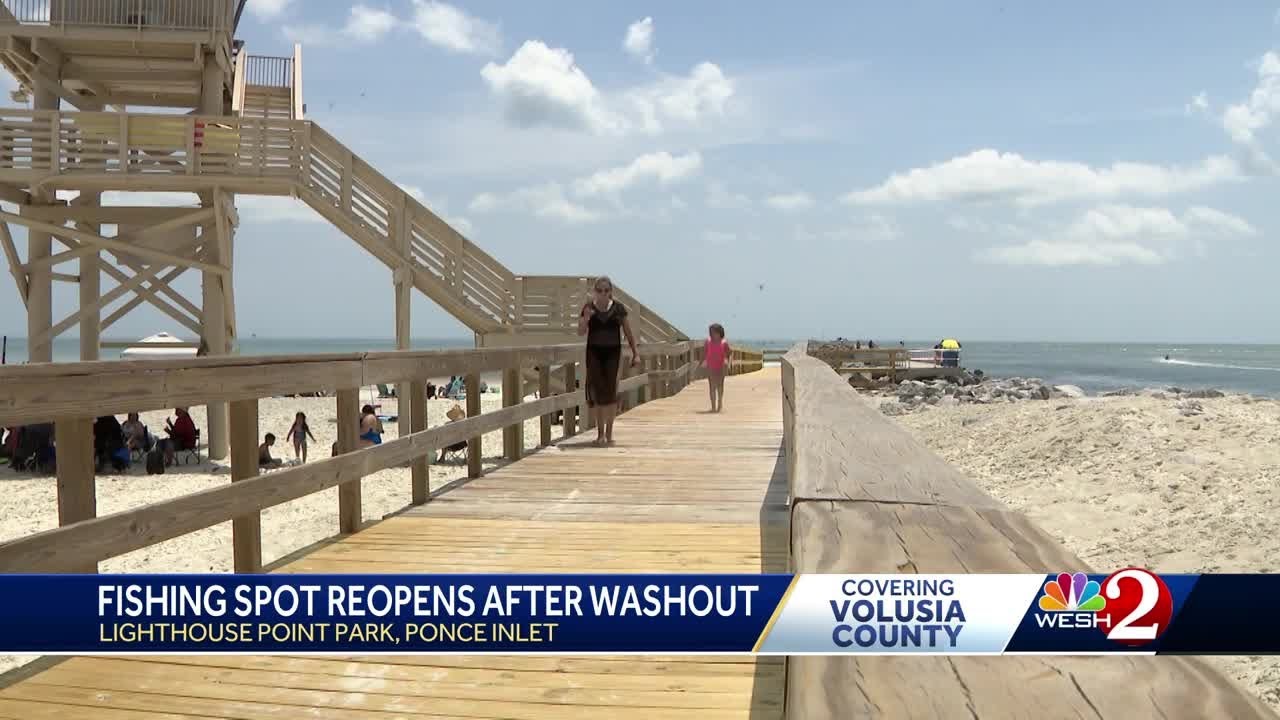 Volusia fishing spot is back and better and washout