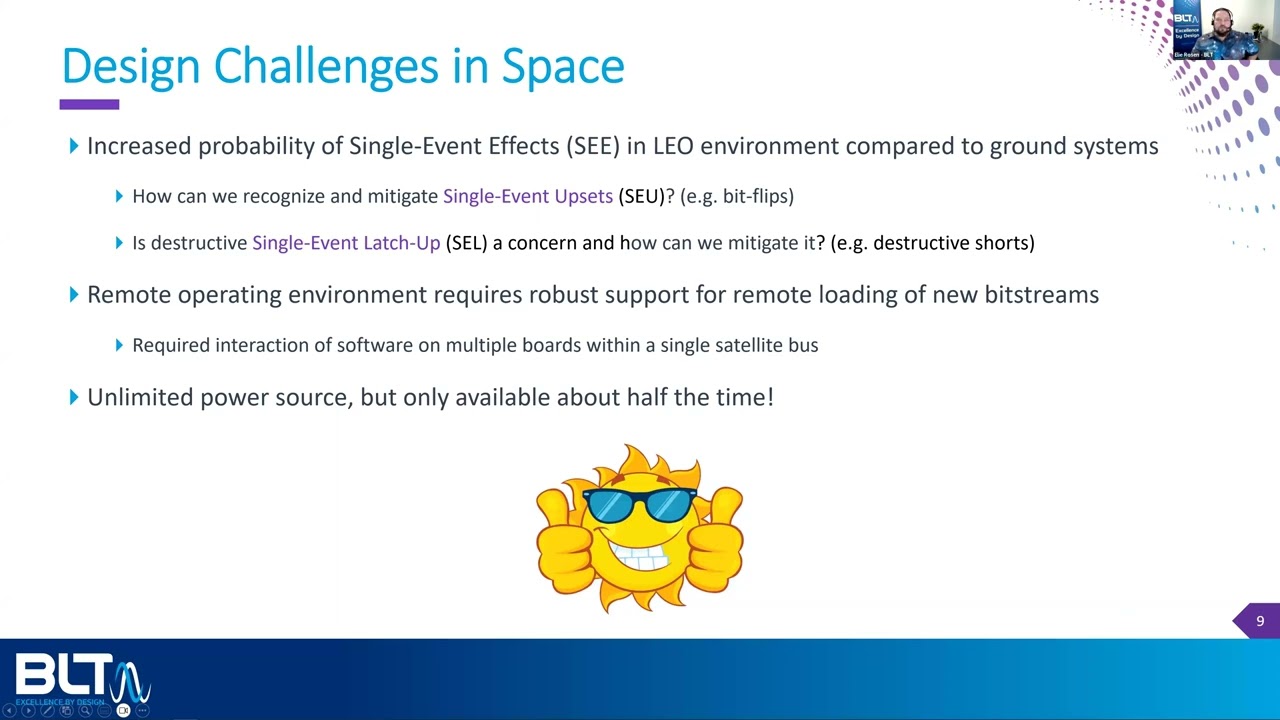 Techniques for Space Applications - Including RFSoCs, Ruggedized Devices and Safe State Machines