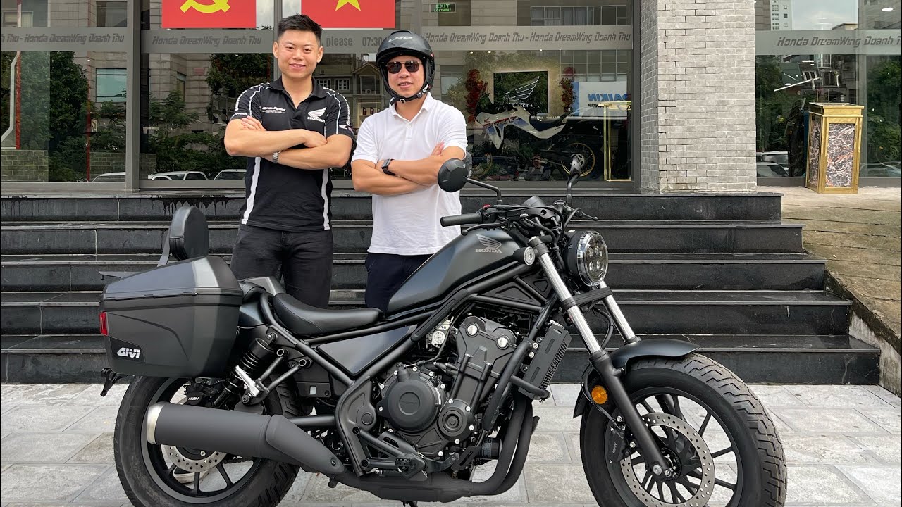 Honda Rebel500| model 2025 Lên Bộ Thùng GiVi 